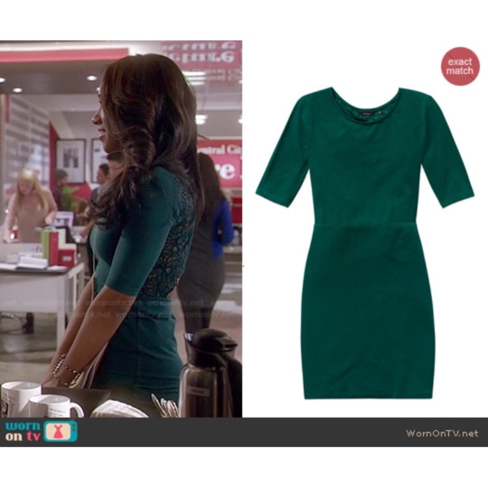 NWT Aritzia Talula Newbury Dress IN HUNTER GREEN